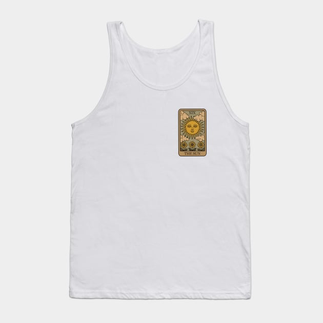 The Sun - Tarot Card Tank Top by thiagocorrea